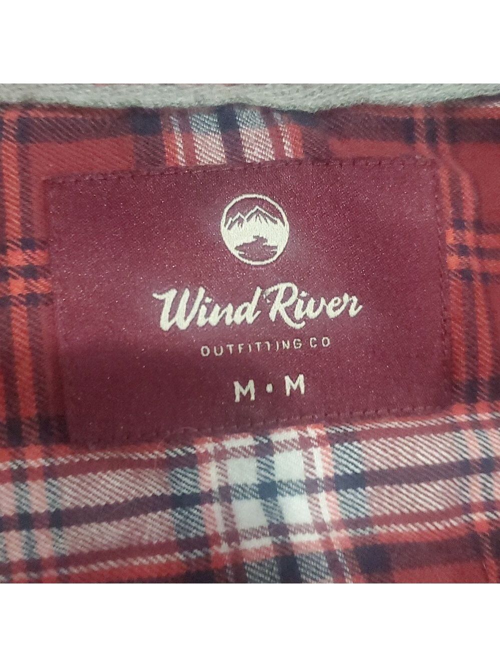 Windriver Red Plaid Shirt Size Medium - Picture 5 of 6